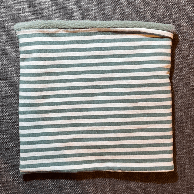 Green Striped Snood